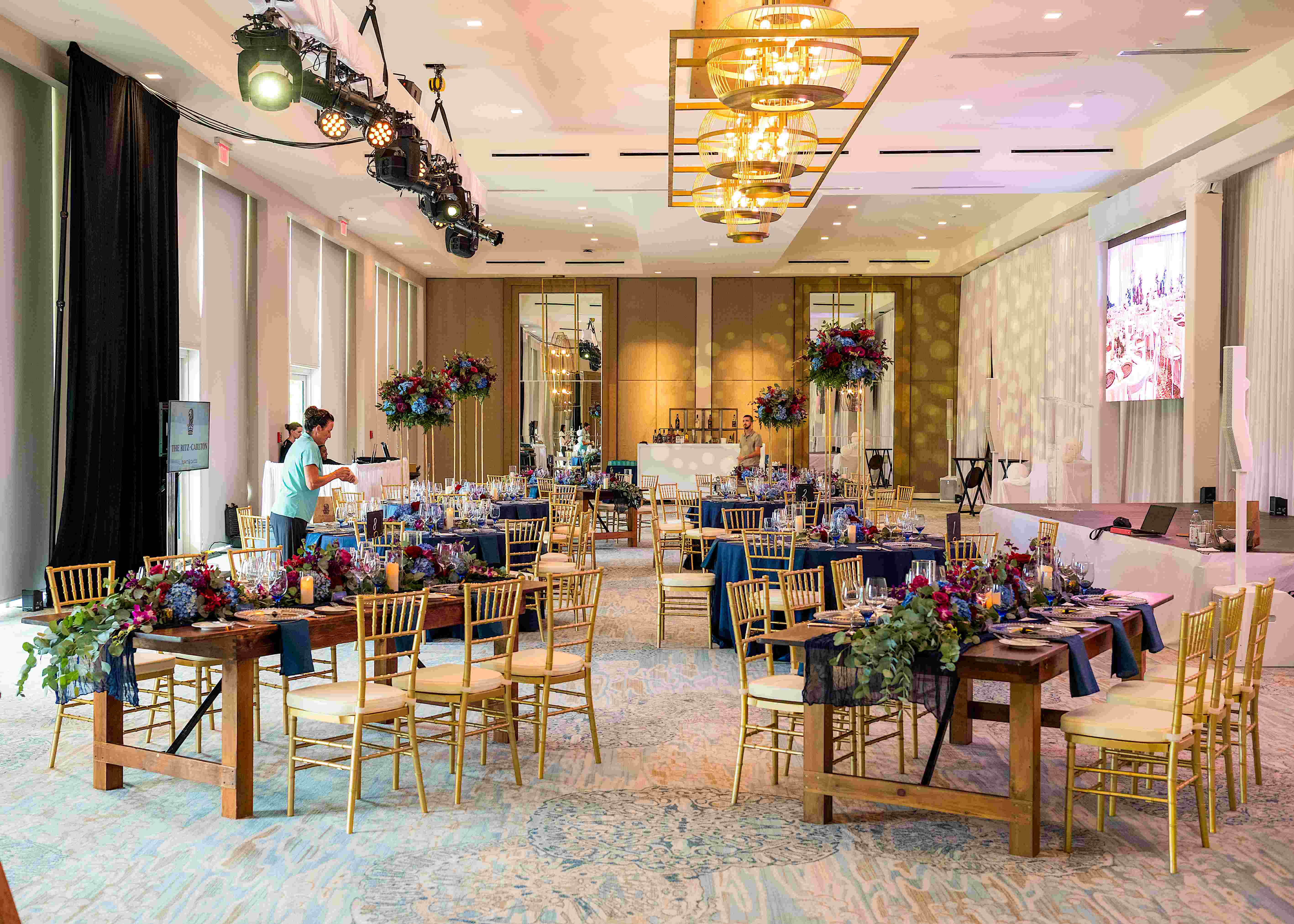 Elegant destination wedding gala dinner at a luxury international venue — fine art event photography by NN Popa