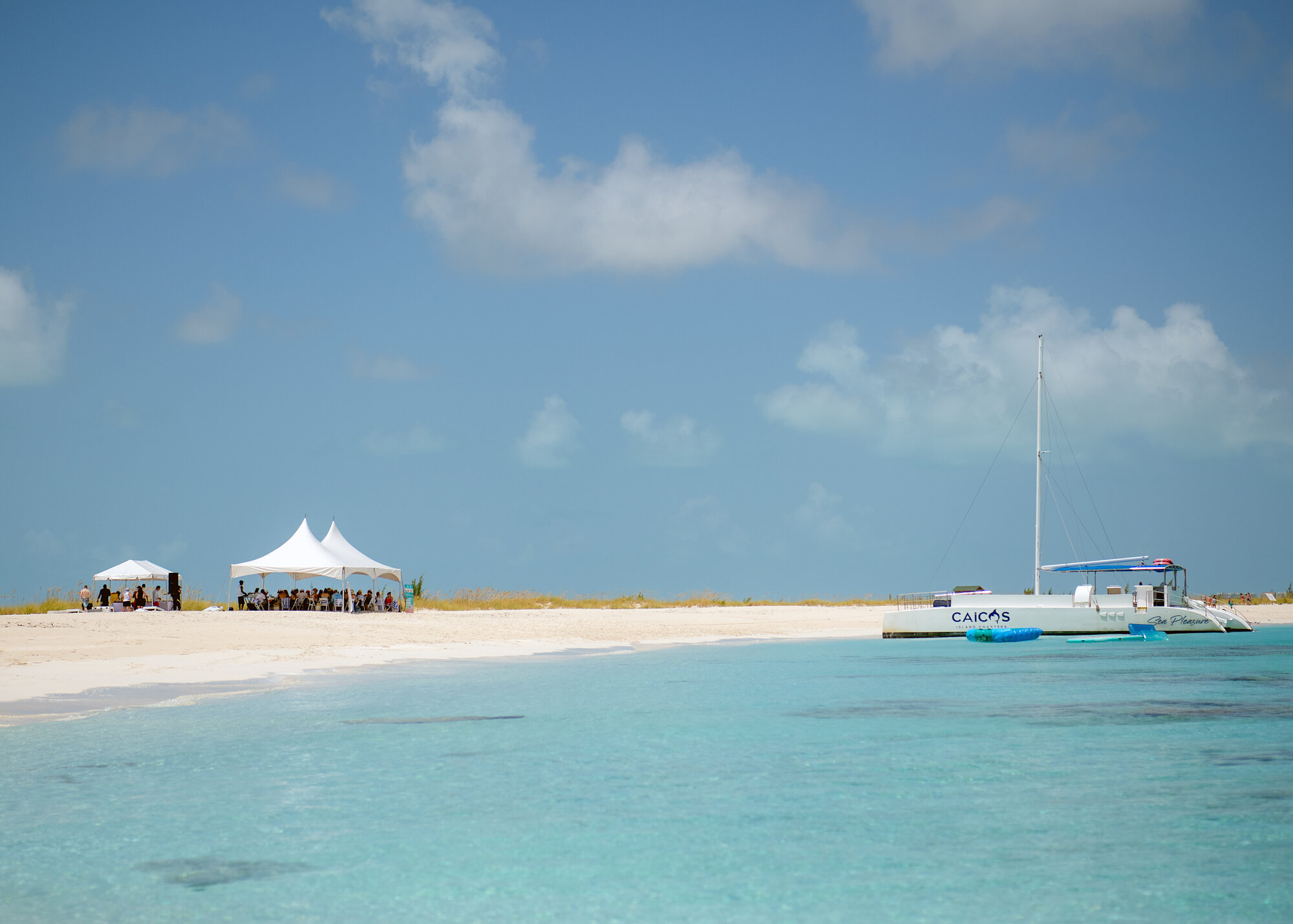 Beach Event Setup — event photography in Turks & Caicos, Ontario by NN Popa Photography
