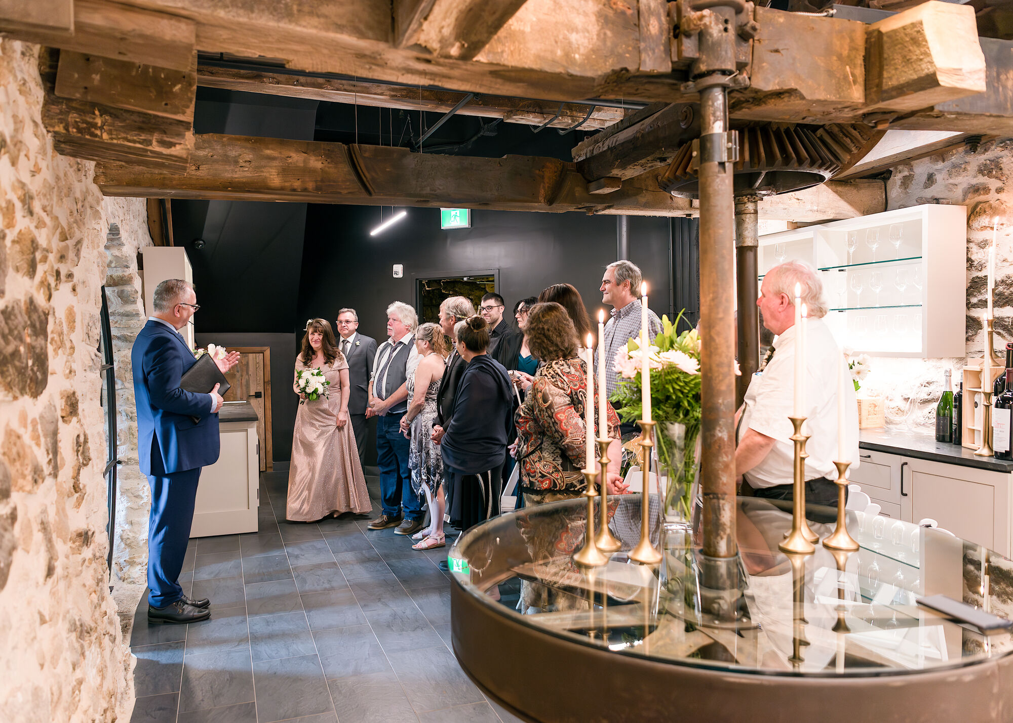 Elora Mill Ceremony — event photography in Elora, Ontario by NN Popa Photography