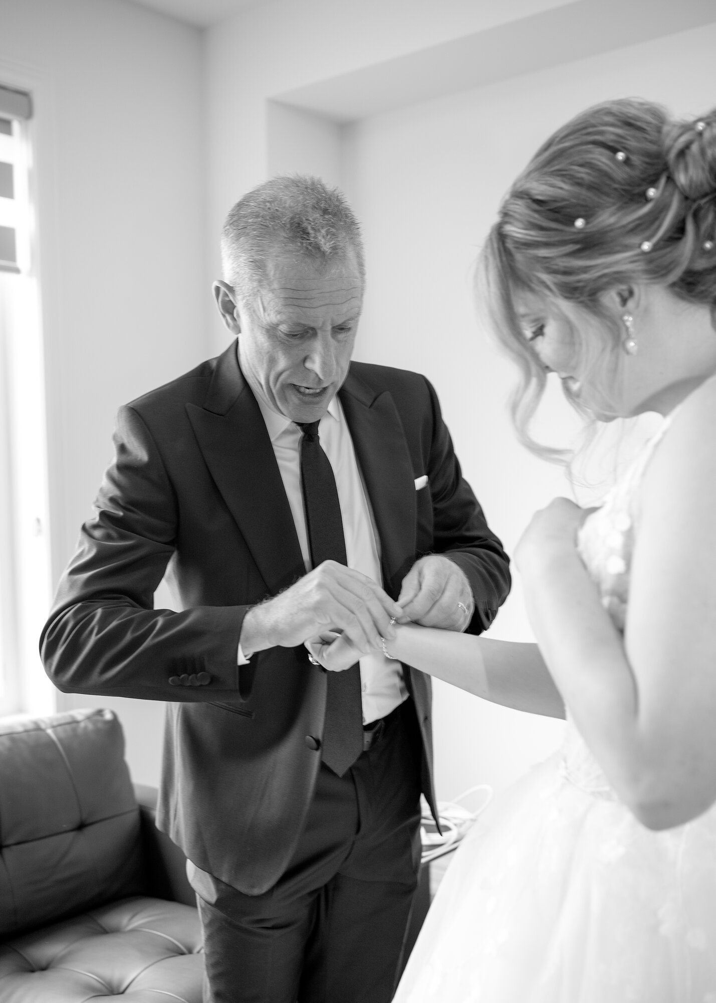 Father of the Bride — wedding photography in Hamilton, Ontario by NN Popa Photography