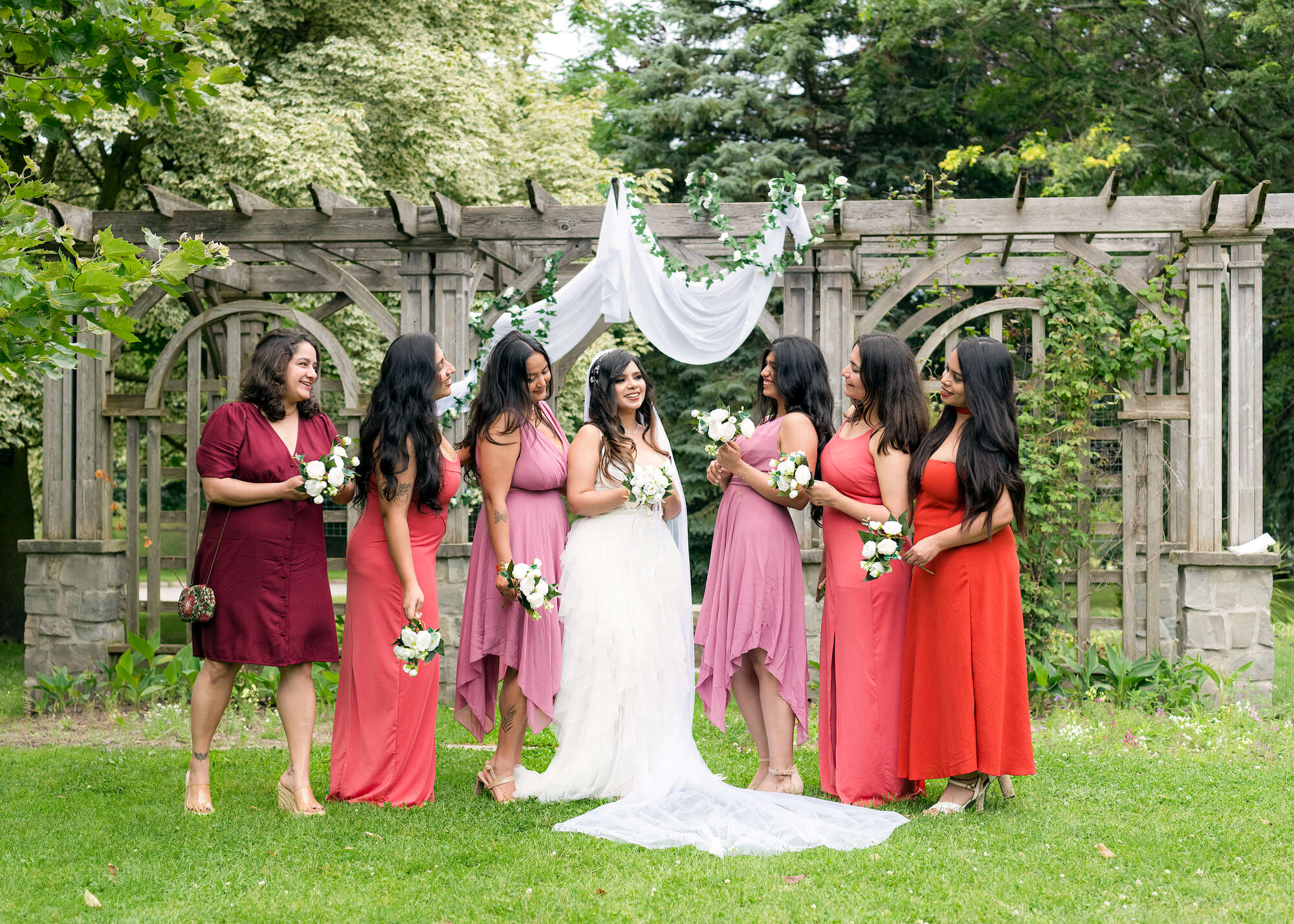 Bridesmaids — wedding photography in Kitchener, Ontario by NN Popa Photography