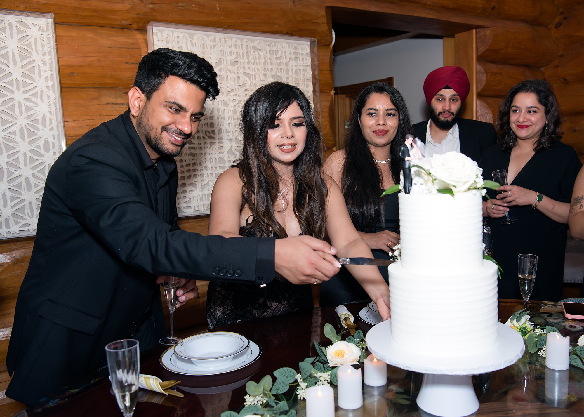 Cake Cutting — wedding photography in Waterloo, Ontario by NN Popa Photography