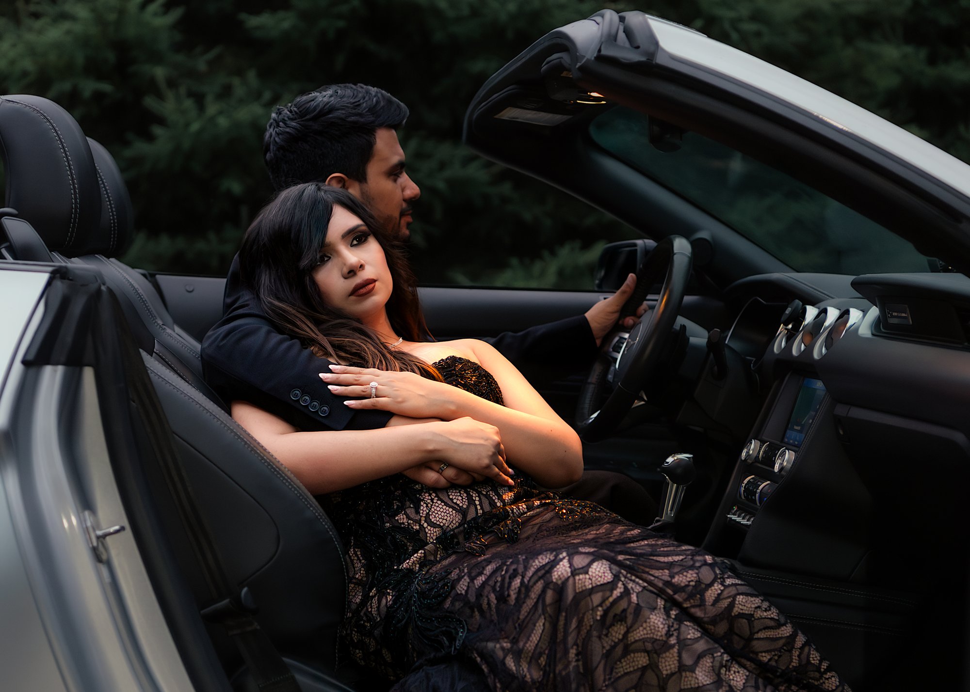 Convertible Portrait — wedding photography in Waterloo, Ontario by NN Popa Photography