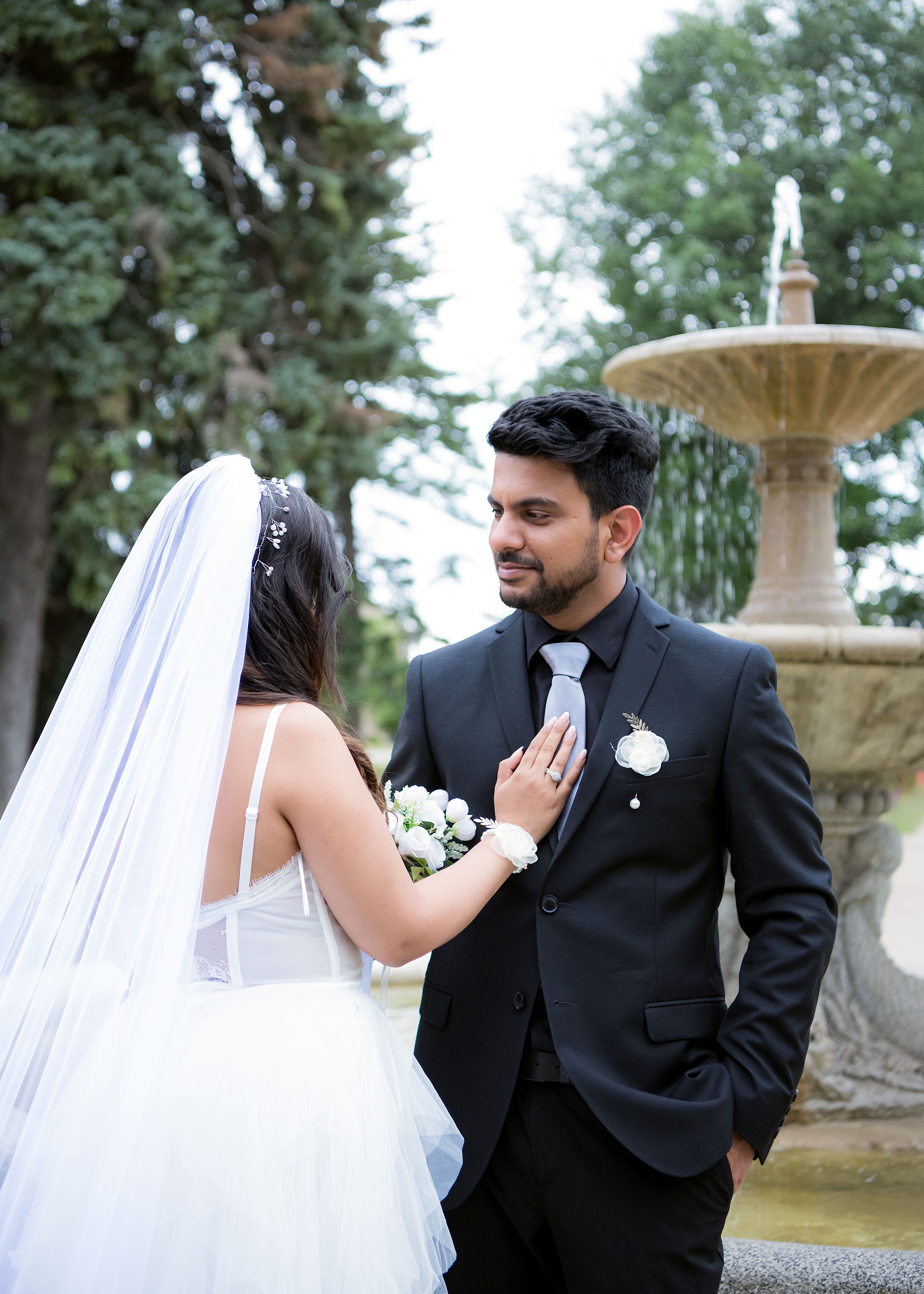 Rockway Garden Portrait — wedding photography in Kitchener, Ontario by NN Popa Photography