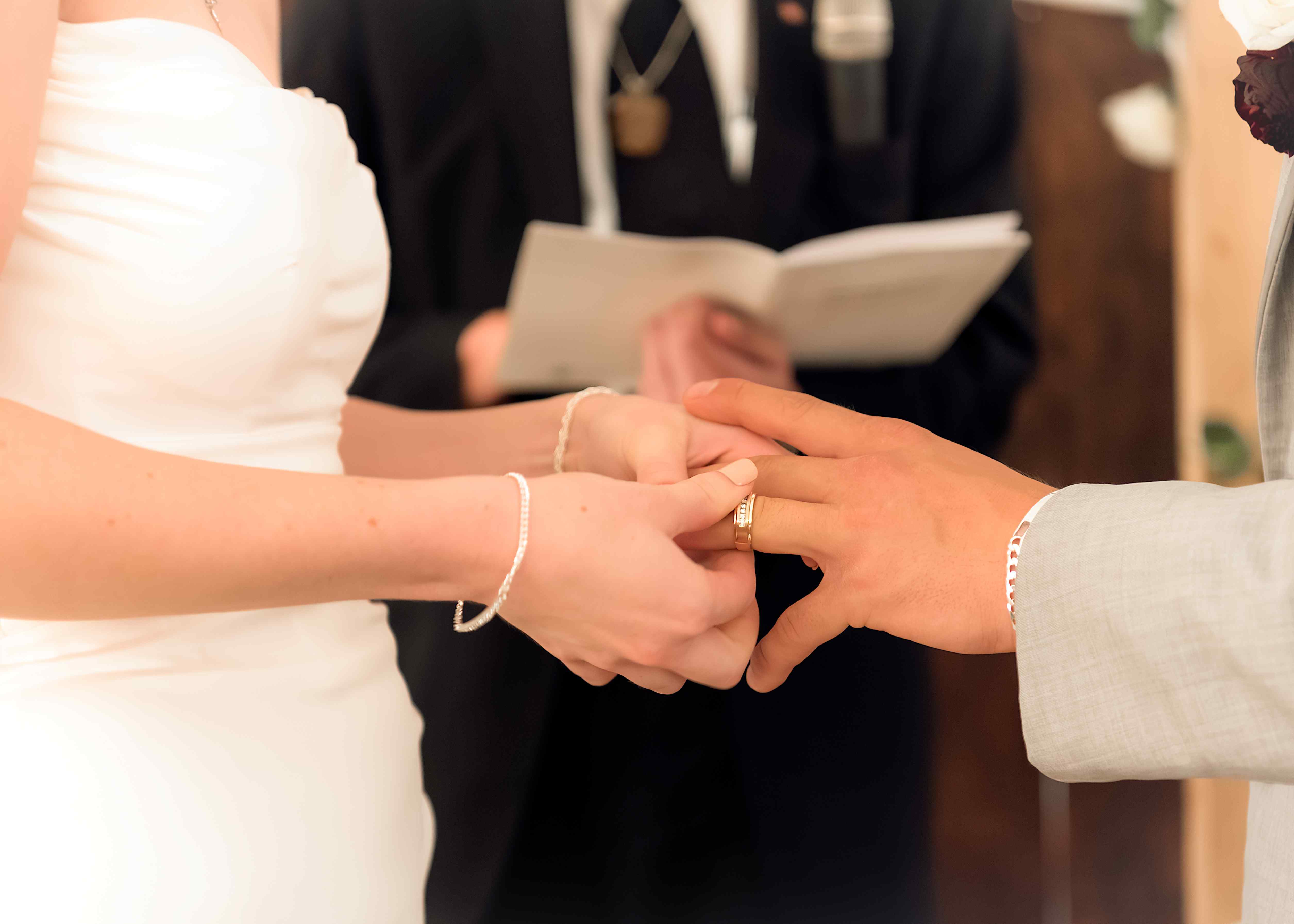 Ring Exchange — wedding photography in Kitchener, Ontario by NN Popa Photography